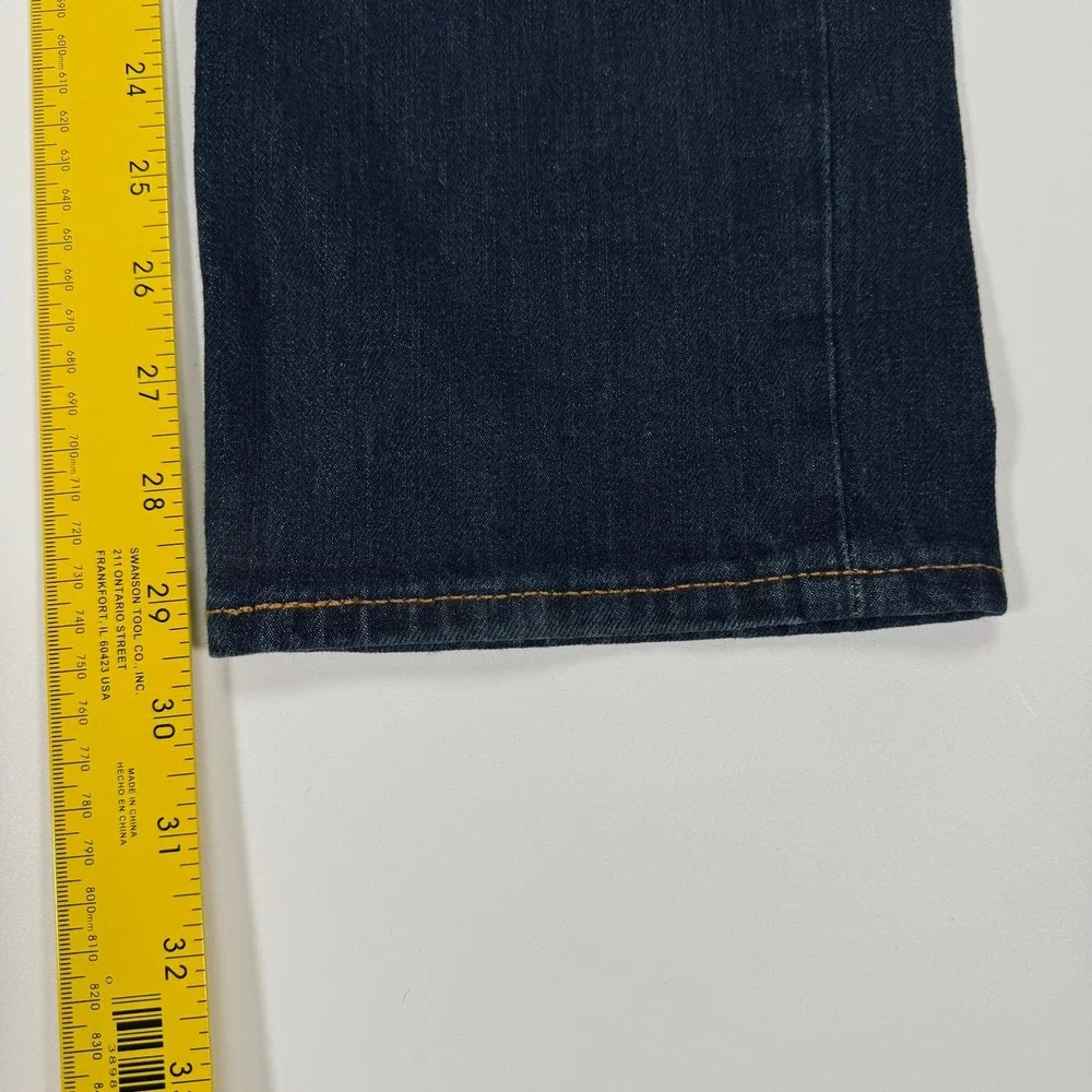 Levi's Premium 511 Slim Fit Jeans Mens 31x30 Dark Wash Blue Denim Big E